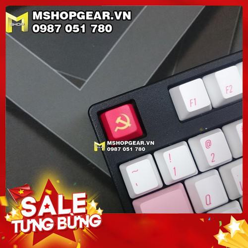 Keycap Cờ Việt Nam - Cờ Đảng thick pbt dye-sub oem profile - Hàng nhập khẩu