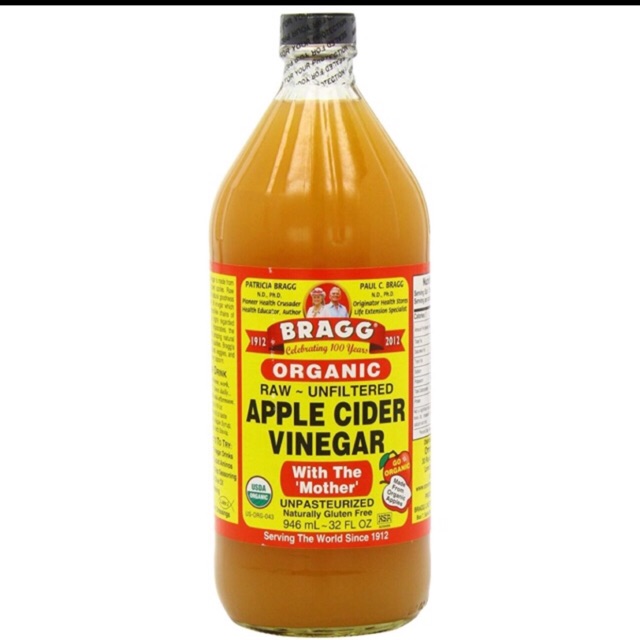Giấm táo hữu cơ Bragg Mỹ 946ml date 2026