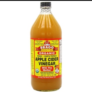 Giấm táo hữu cơ Bragg Mỹ 946ml date 2026
