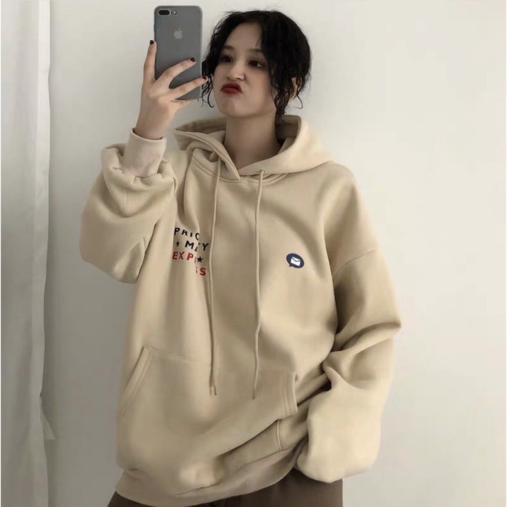 Áo hoodie Lá Thư Unisex, Áo sweater form rộng Zin Thời Trang Nam Nữ | WebRaoVat - webraovat.net.vn