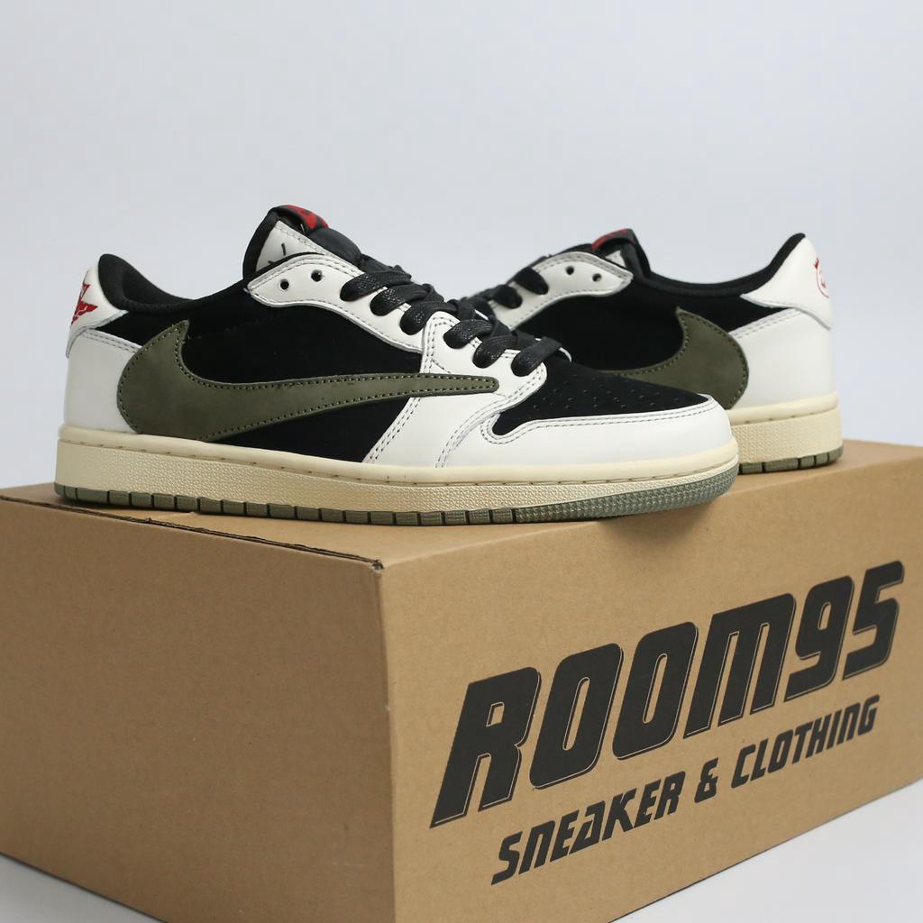 Giày thể thao sneaker (JD_370) TS x Low OG "Olive"