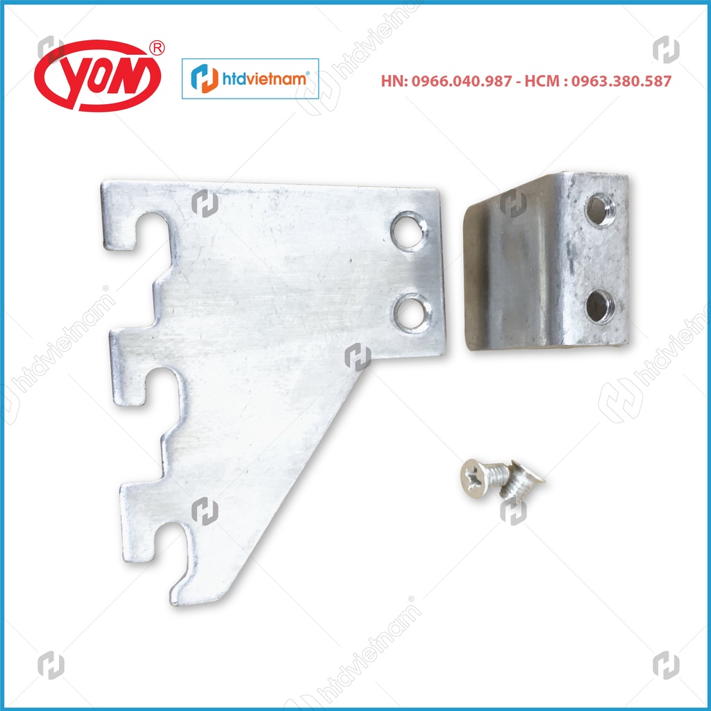 Cốc đỡ gắn thanh ray làm kệ treo quần áo HTD-CD04