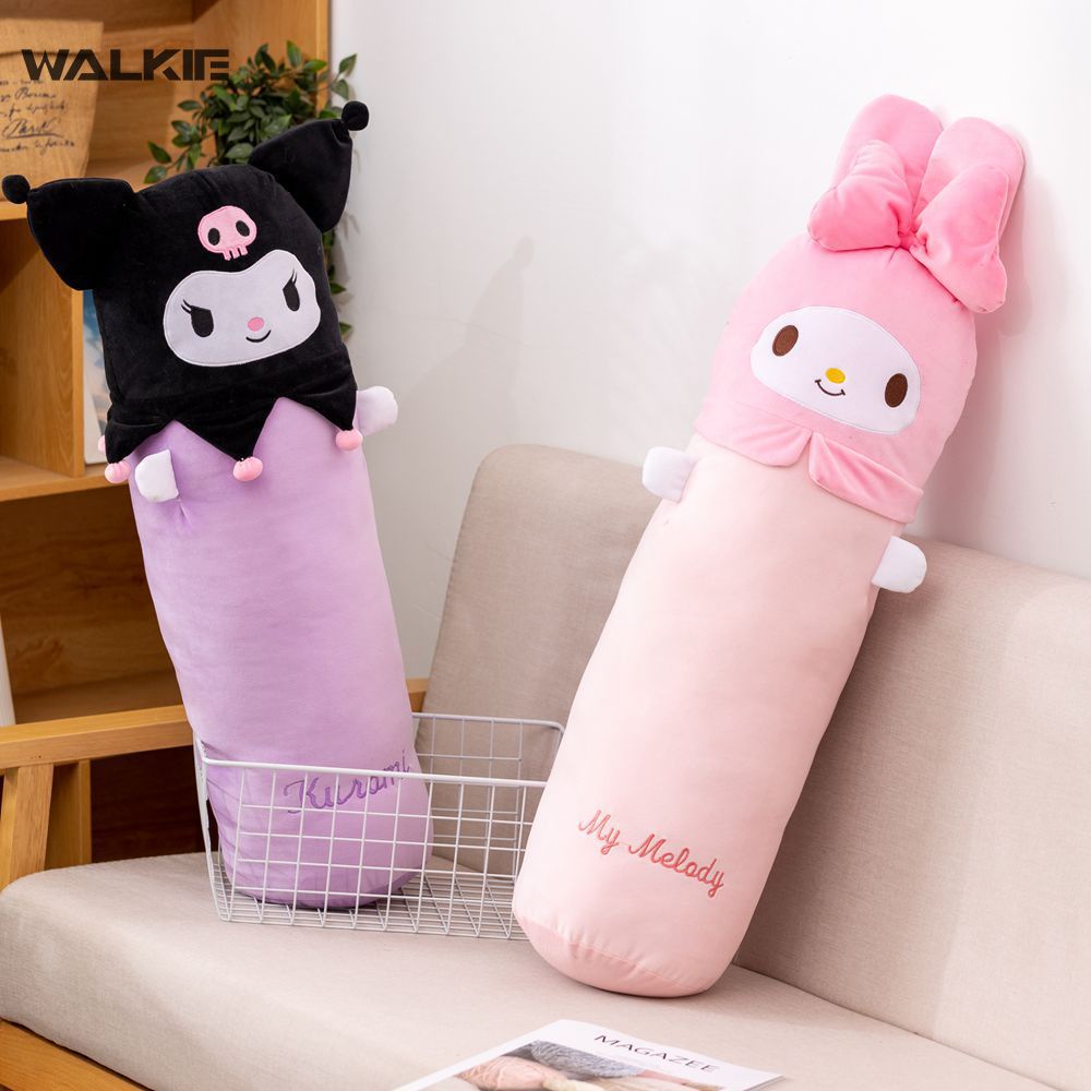 SANRIO Gối Nhồi Bông Dài 70CM Hình Thỏ Melody Kuromi Đáng Yêu