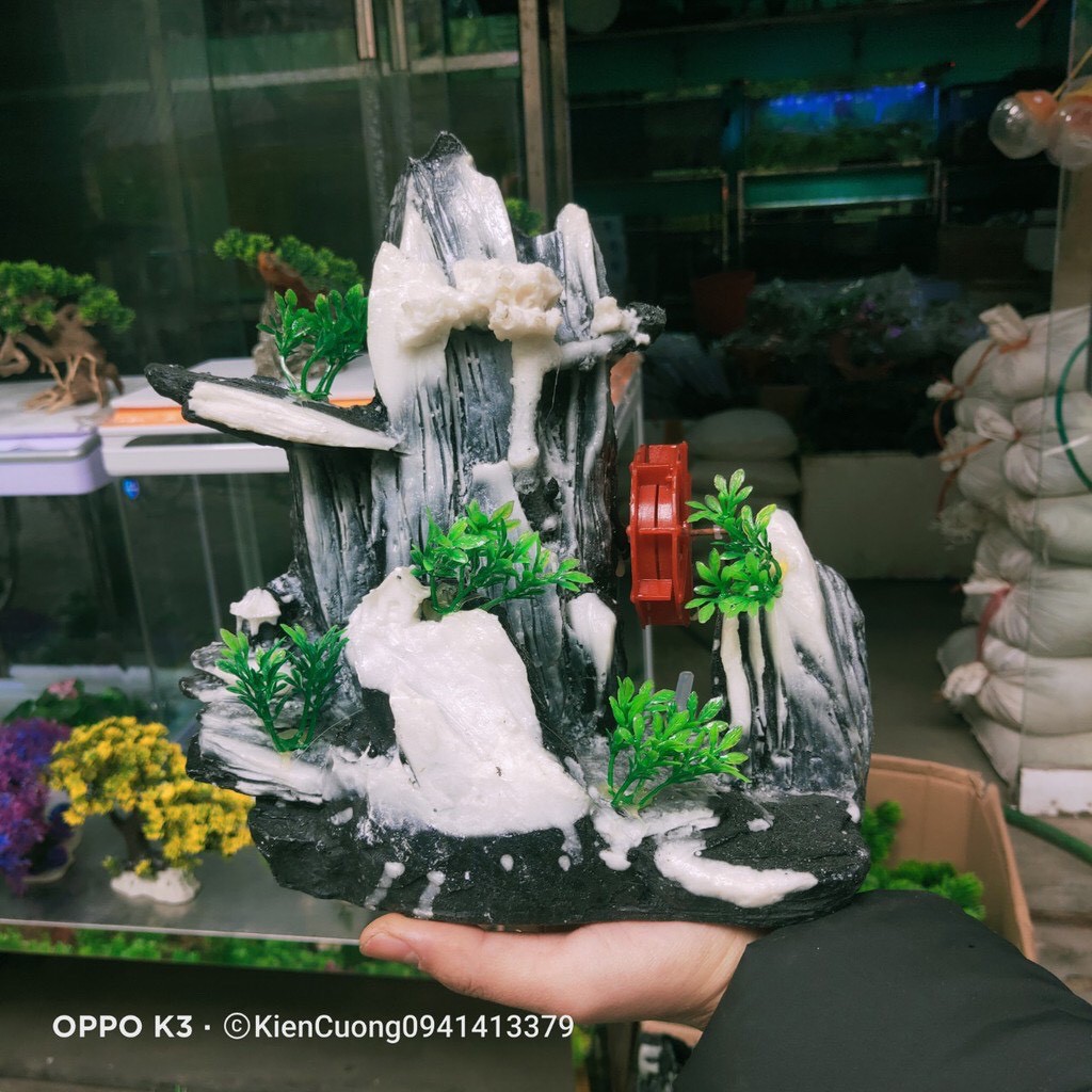 Mô Hình Núi - Hòn non Bộ - Trang Trí Bể cá cảnh