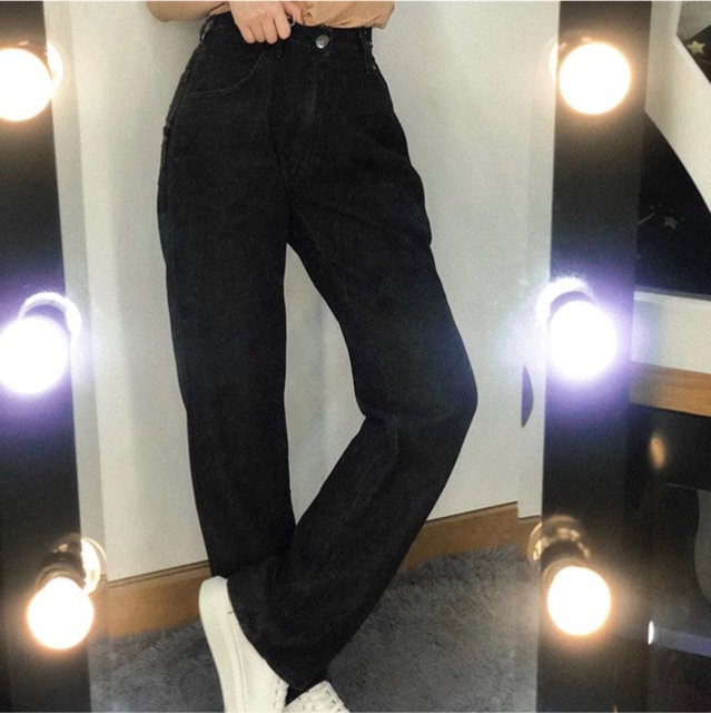 [Mã WASTMAY giảm 15% tối đa 30K đơn 150K] Quần jean ống rộng, dài 95-97cm ( kèm video ) | BigBuy360 - bigbuy360.vn