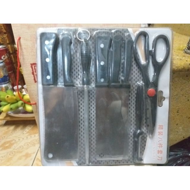 BỘ DAO 8 MÓN GIẢM 13K