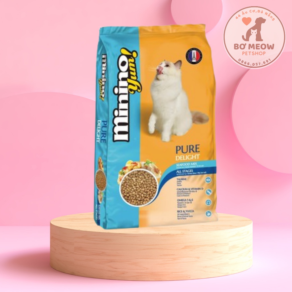 HẠT MININO YUM TÚI 350GR &amp; 1.5KG