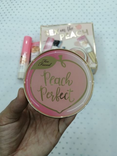 Tách set phấn phủ, mascara, kem lót Too Faced: Sex on the Peach | BigBuy360 - bigbuy360.vn