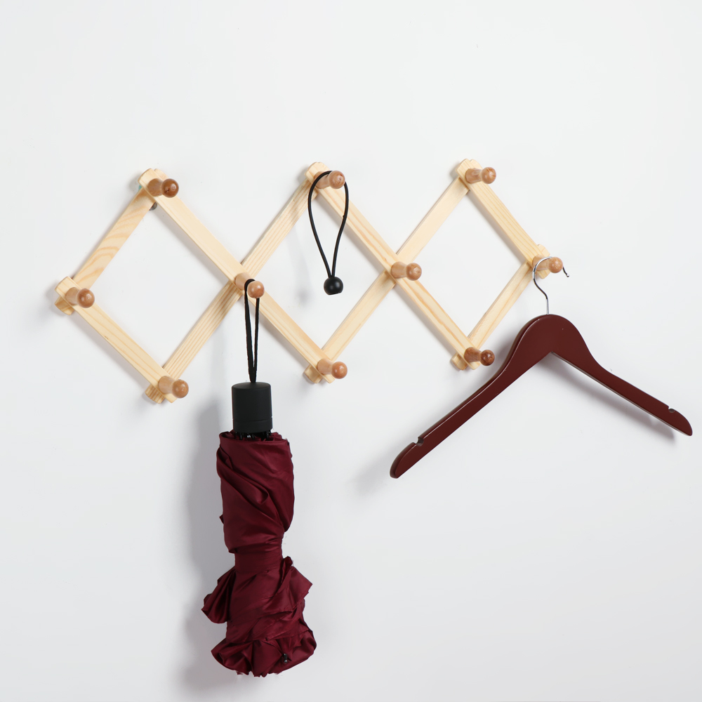 Móc gỗ treo quần áo tiện lợi cho nhà cửa