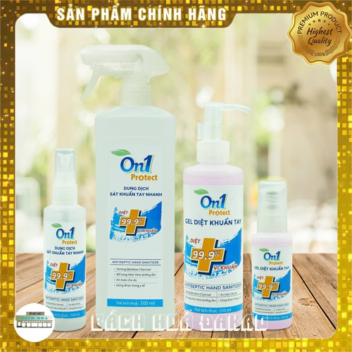 [Hàng Chính Hãng - FREESHIP] Dung Dịch Sát Khuẩn Tay Nhanh On1 500ml