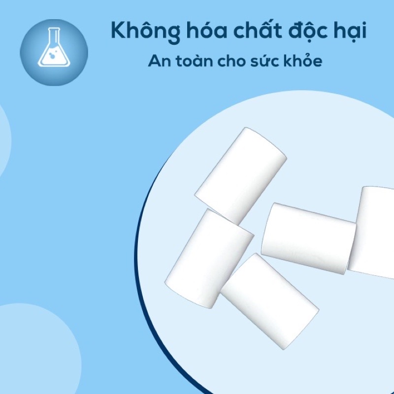 Giấy vệ sinh Tici không lõi 18 cuộn mềm mại siêu dai