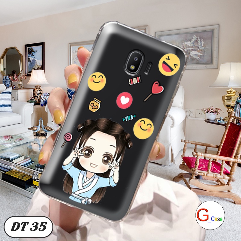 Ốp lưng điện thoại Samsung Galaxy J2 PRO 2018 dẻo trong in hình