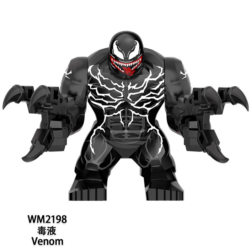Đồ chơi khối lắp ráp mô hình nhân vật Venom Carnage trong phim siêu anh hùng Marvel WM6120 nhiều kiểu tùy chọn