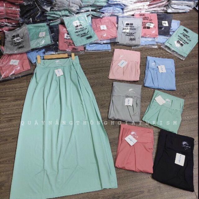 Quây Chống Nắng Thông Hơi, Chân Váy Chống Nắng, Quây Nắng Kèm Đai Dính Phía Sau Dễ Dàng Vừa Vòng Eo