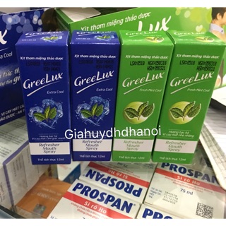 Xịt thơm miệng Greelux -khử mùi cho hơi thở thơm mát