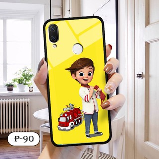 Ốp lưng kính 3D Huawei Y9 2019-cute