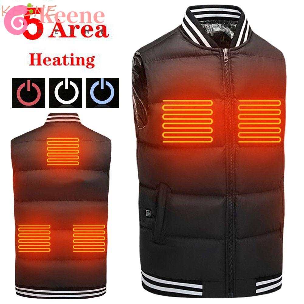Áo Khoác Sưởi Ấm 5 Chỗ Cho Săn Bắn Mùa Thu Đông