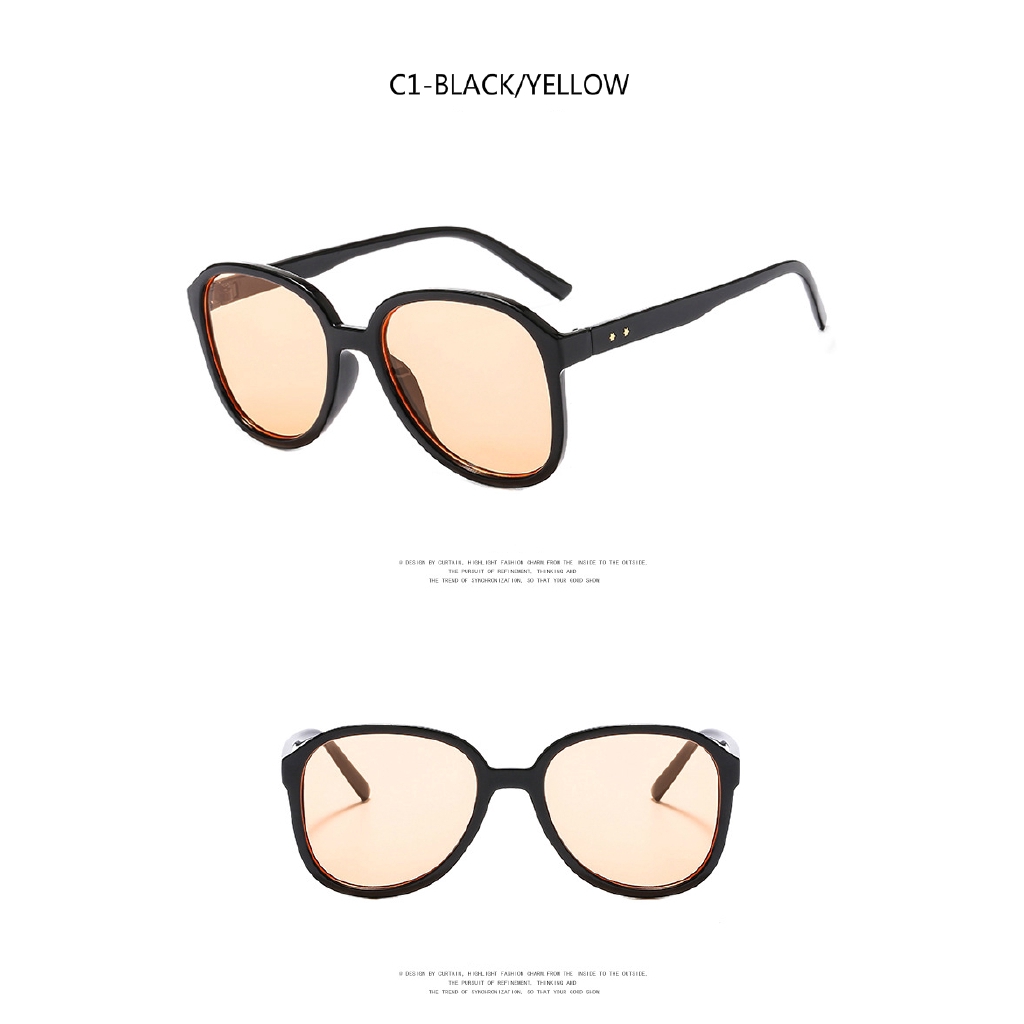 Kính mát gọng kim loại thời trang mới cho nam nữ