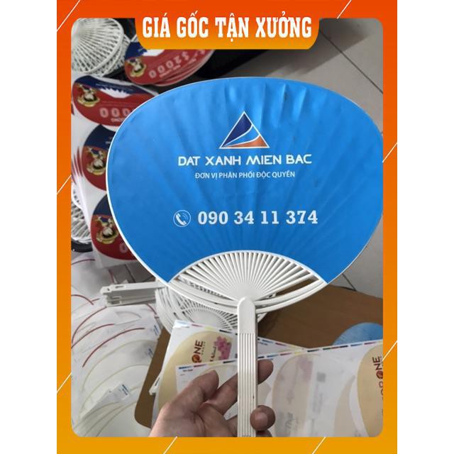 Quạt nhựa quảng cáo/quạt nan hoa/quạt cầm tay/quạt quảng cáo