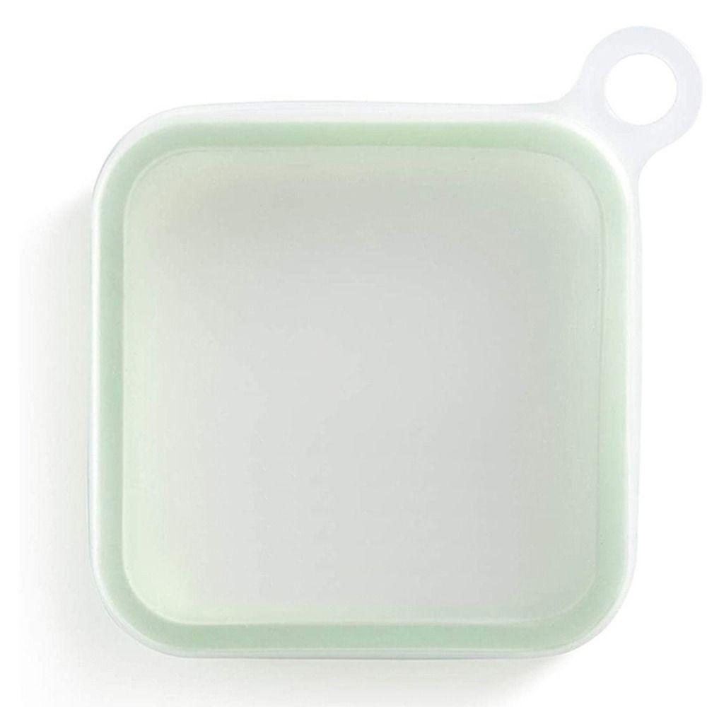 Hộp Đựng Bánh Mì Sandwich Bằng Silicone Tiện Dụng Cho Học Sinh / Nhân Viên Văn Phòng
