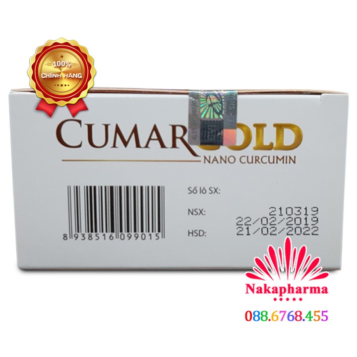 Tinh nghệ Cumargold Nano Curcumin – Giảm viêm loét dạ dày tá tràng, bảo vệ gan mật, tăng cường miễn dịch – Curmagold Gel