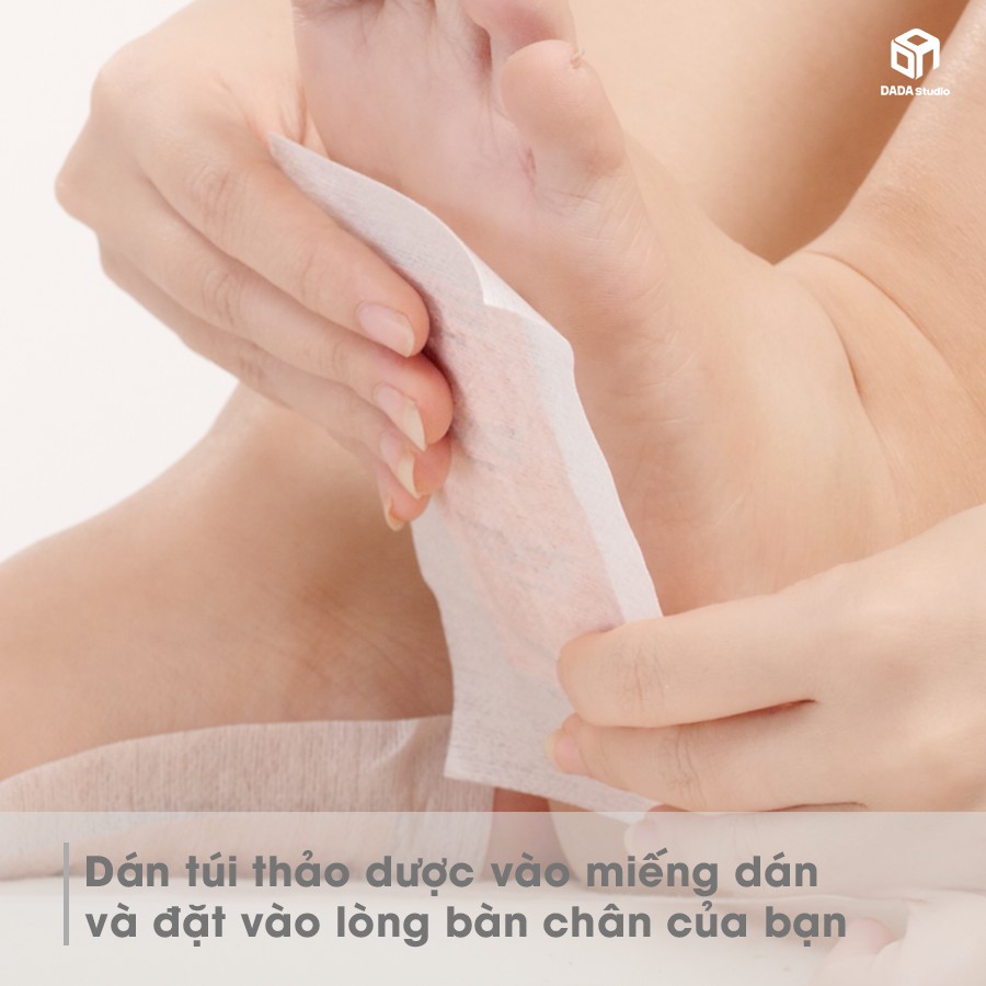 [CHÍNH HÃNG] COMBO 5 MIẾNG DÁN THẢI ĐỘC BÀN CHÂN REST UP | BigBuy360 - bigbuy360.vn