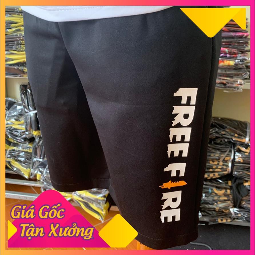 Bộ Quần Áo Free Fire Màu Đen Logo Rank Huyền Thoại Cực Chất Hot Trend 2021
