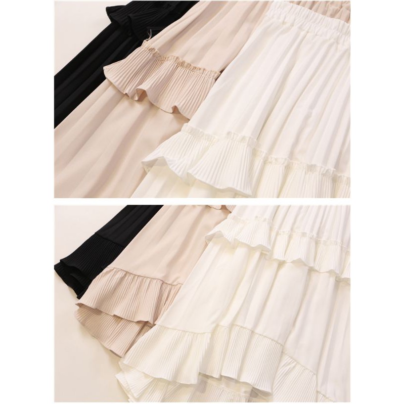 ( ORDER ) Chân váy xòe xếp tầng ulzzang (ảnh thật ở cuối) AK493 | BigBuy360 - bigbuy360.vn