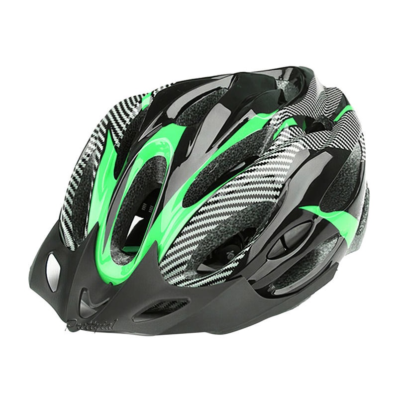 [Prettyia1] Mũ Bảo Hiểm Xe Đạp Có Tấm Chắn Chống Va Chạm EPS Màu Đỏ Đen