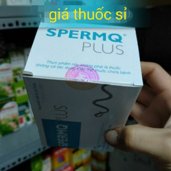 Spermq Plus hộp 60 viên hỗ trợ sinh sản và sinh lý nam