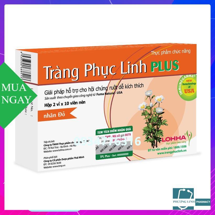 Tràng Phục Linh Plus – Hỗ trợ giảm kích thích gây co thắt đại tràng hiệu quả