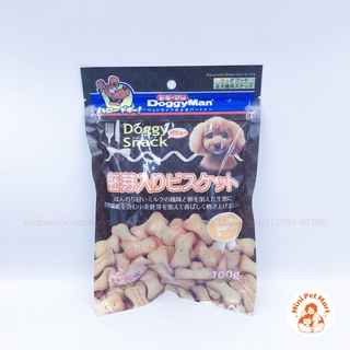 Bánh quy trứng DOGGYMAN 100g - bánh xương, snack, bánh thưởng, xương gặm cho chó