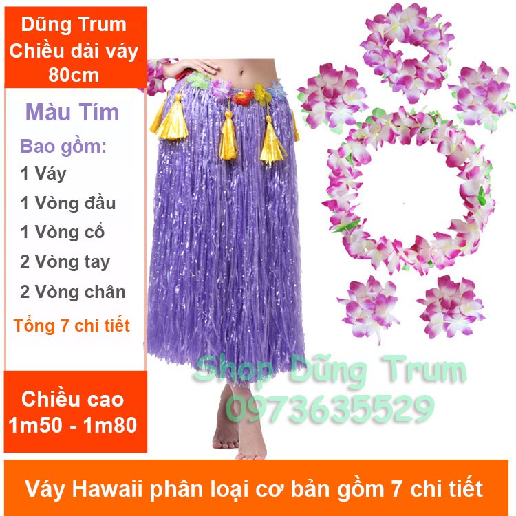 Trang phục đi biển lễ hội Hawai, trang phục biển hóa trang cho nhóm, đoàn công ty