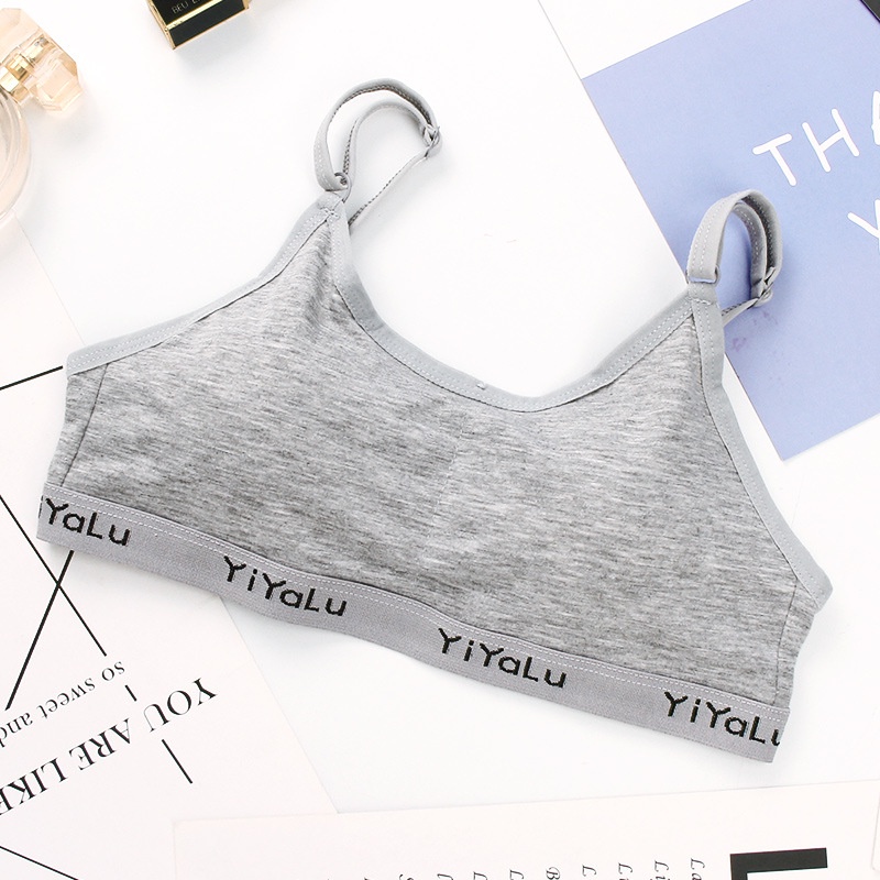 Áo Ngực cotton Không Tay Chống Ánh Sáng Dành Cho Nữ Tuổi Teen / Bé Gái