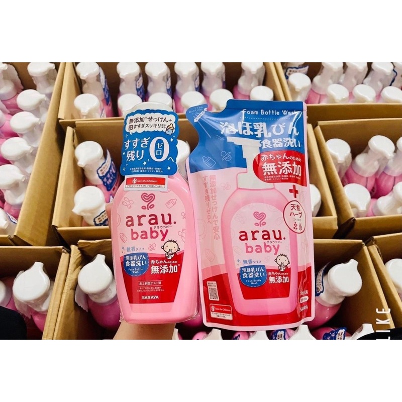 NƯỚC RỬA BÌNH SỮA ARAU BABY NHẬT