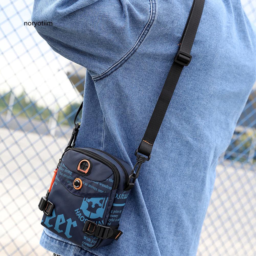 Túi đeo hông thể thao in chữ dành cho nam