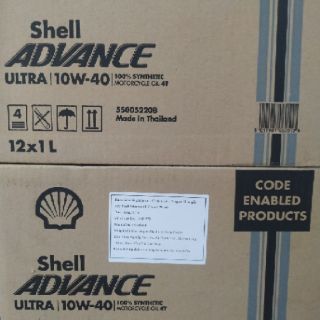 Nhớt Shell Advance Ultra 10W40 (Nhập khẩu Thái Lan)