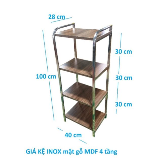 Giá kệ 4tầng đa năng.vừa để đc đồ trong bếp,vừa để làm giá sách cho các con.rất tiện lợi,các mẹ có thể đặt giá sách nhé