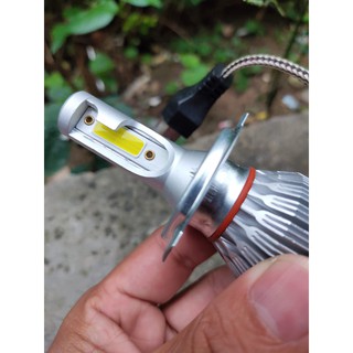 ĐÈN PHA LED C6 3 TIM LED H4 (GIÁ 1 BÓNG)