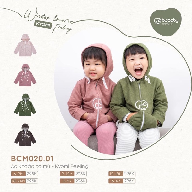 Bu - Áo khoác cải màu cho bé