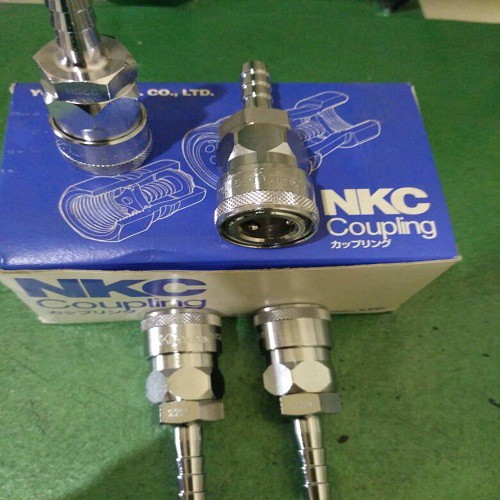 Đầu nối nhanh khí nén NKC NL-22SH Nhật Bản