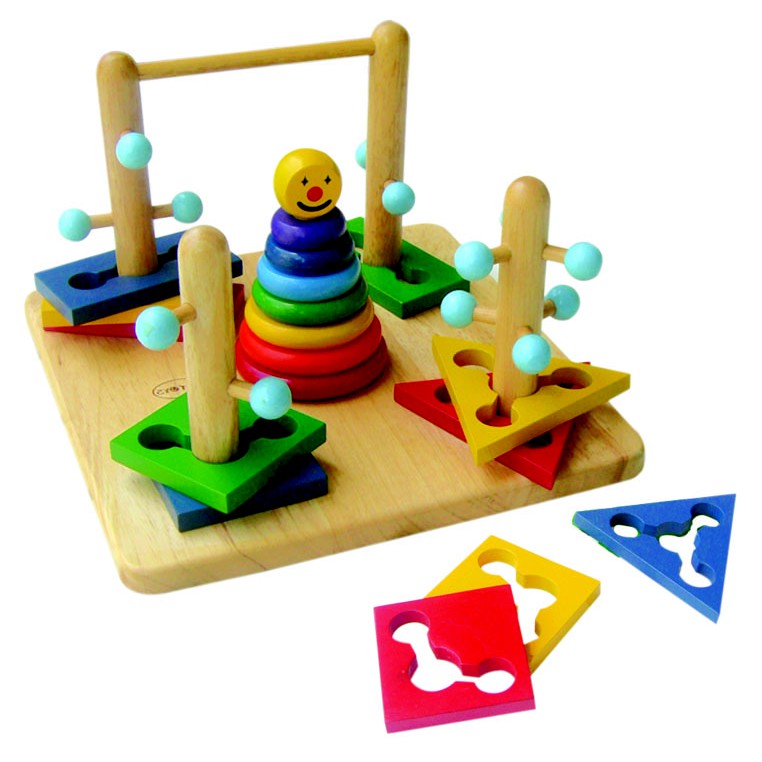 Đồ chơi gỗ Winwintoys - Đường luồn kỳ thú, Đồ chơi trẻ em thông minh hỗ trợ cho bé rèn luyện kĩ năng
