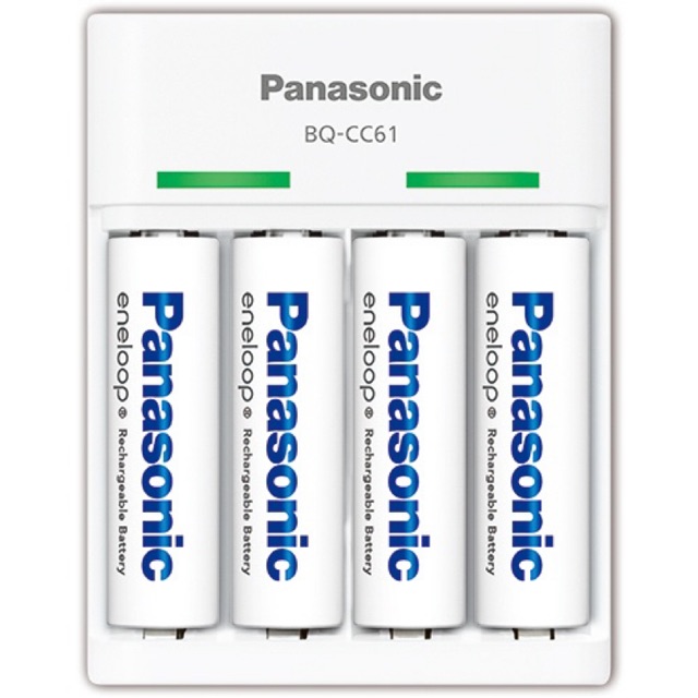 Bộ sạc pin AA usb Panasonic BQ-CC61 (không kèm pin)