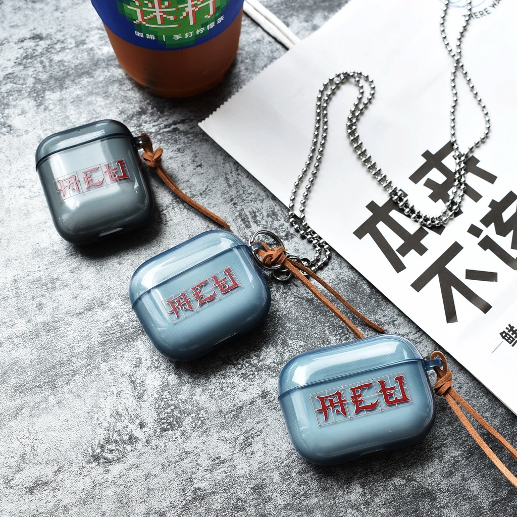 Vỏ Bảo Vệ Hộp Sạc Tai Nghe Bluetooth AirPods 1 2 3 Pro gen3 Bằng Silicon Tpu Mềm Trong Suốt Chống Sốc Chống Thất Lạc