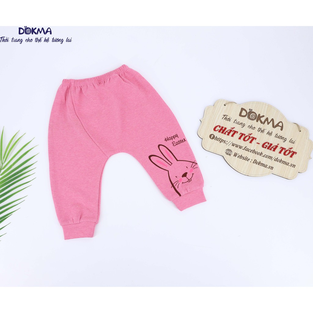 DQ620 Quần dài bo gấu Dokma (9-24m)