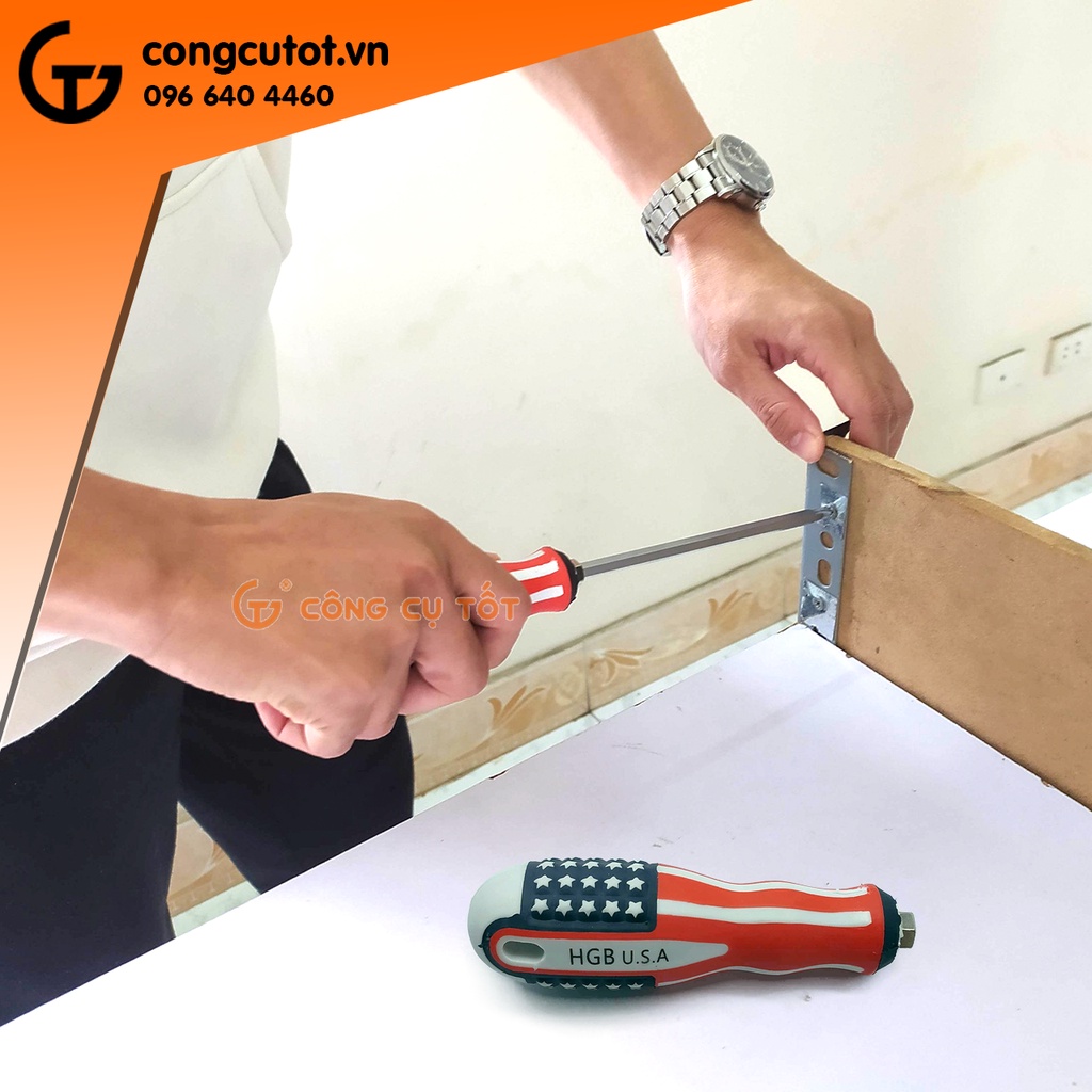 Tô vít đầu 2 cạnh và 4 cạnh dài 260mm