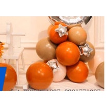 set 10 quả bóng lồng màu cam đất mẫu hàn quốc hot năm nay rất đẹp