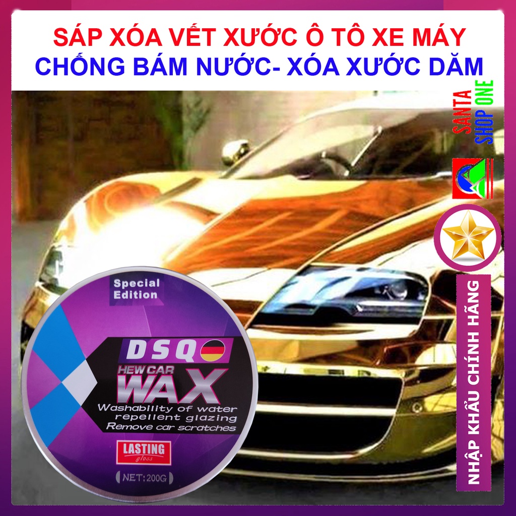 Kem Xóa Vết Xước Xe Ô tô - Dung Dịch Tẩy Vết Xước Xe Ô tô, Tẩy Trầy Xe - Phủ Bóng Xe - Sơn Chống Nước - DSQ 250