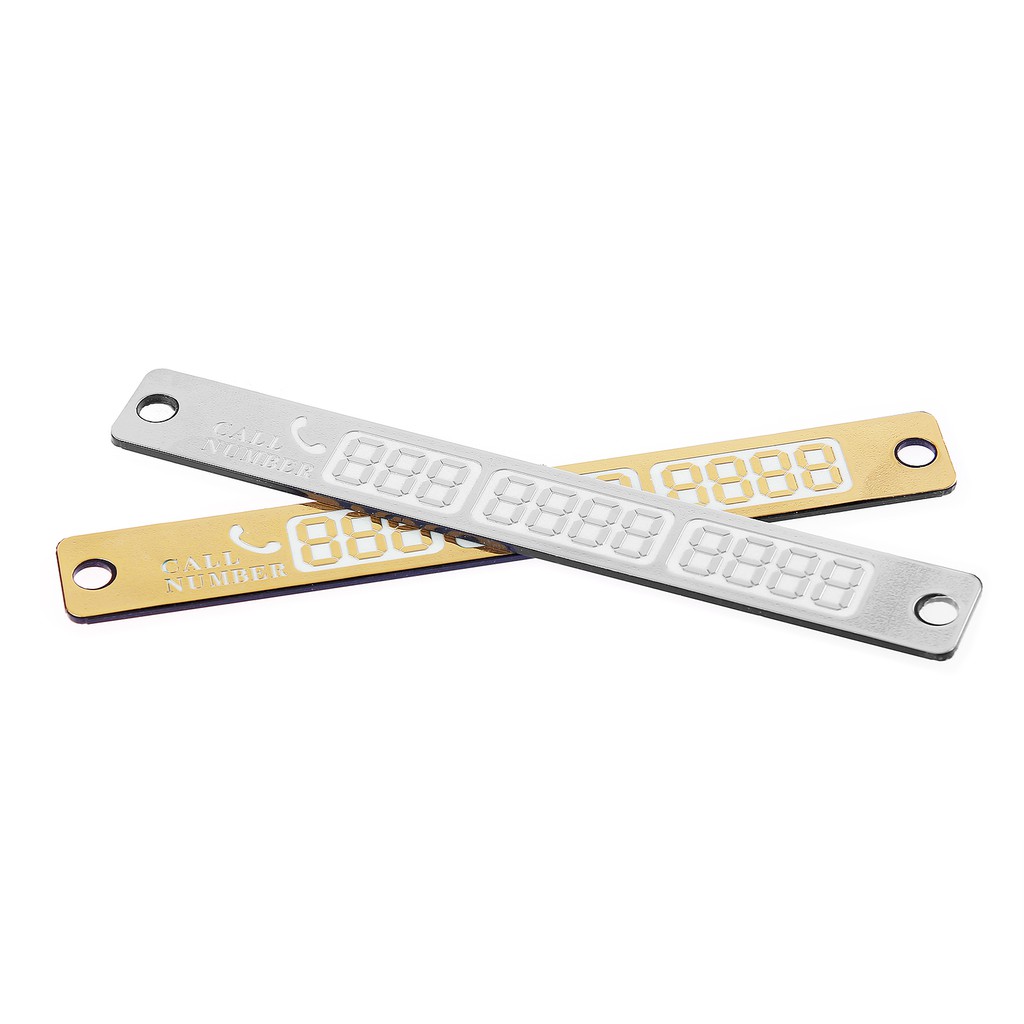 Bảng Số Điện Thoại Đỗ Xe Tạm Thời Màu Dạ Quang Tiện Dụng | BigBuy360 - bigbuy360.vn