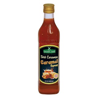 Siro Golden Farm 520ml vị Caramel,nguyên chai